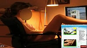 mexicana teases on webcam with hot latin masturbation