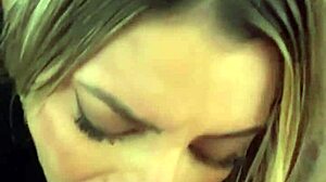 petite blonde latina shakes natural tits during pov casting chat