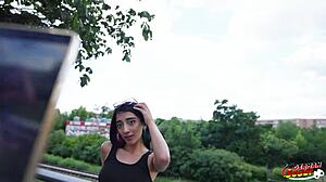 german scout grabs tight latina teen lunita galactica for raw bareback pounding