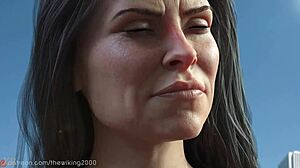 imagine this classic giantess vore scene by thewiking2000 swallowing huge prey