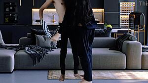 Hot Desi Couple's Wild Room Fuck: Boobs Kiss, Ass Lick, Hard Thrusts!
