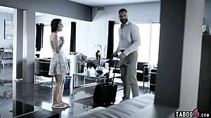 Rich Client Secretly Exploits Valentina Nappi's Maid Charms