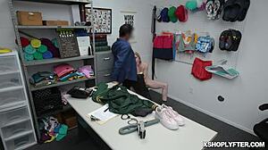 hey emma starletto you shoplifter slut take this guard cock deep