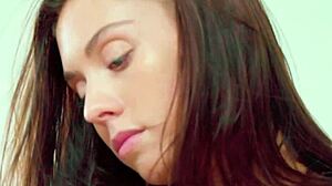 apolonia lapiedra and sabrisse splash in jacuzzi kissing fingering each other softly