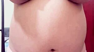 pregnant arab stepmom strips hairy pussy on cam begging for cock