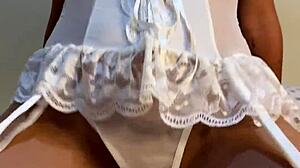 Suggestive Busty TikTok Girl Teases Huge Natural Tits and Ass