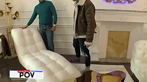 stepsiblings matt star in big tits mmf with monster cock riding cowgirl