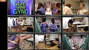 Oops, angel ramirez's prostate exam turns into flopping dick blooper at tampa uni gyno 😂 watch full guysgonegyno film!