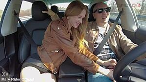 nikki riddle picked up in tesla for outdoor anal assfucking to mouth doggystyle cowgirl rough gaping by capitano eric 1 hour uncut