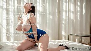 Curvy Korean model begs for my big black cock to pound her hard!