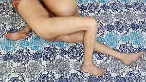 was anal too tough for village indian bride's tight hole?