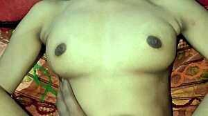 newlywed indian wife eagerly sucks cock before hard missionary pounding from husband