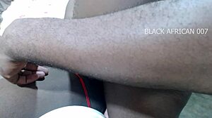Stepbrother sneaks into my house for rough ebony fucking but watch the full submissive striptease on sheer membership