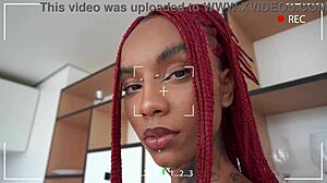 Lara Rouge DAP Anal in Brazilian Ebony 2on2 Orgy