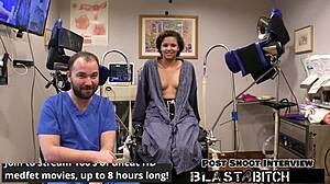 rebel wyatt gags on cock backstage then blasts cum pov explosion!!