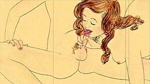 vintage drawings showcase antique retro art