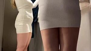 Teen 18+ Big Tits Ass Facial Cumshot in Public Fitting Room Hardcore Fuck