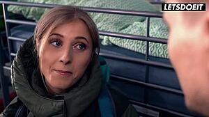 Aria Logan tempts roommate with her big ass curves for secret fun