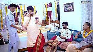 Sudipa's Wedding Night Gangbang With Five Husbands!!
