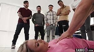 milf nurse takes extreme double vaginal gangbang from patients at hospital?