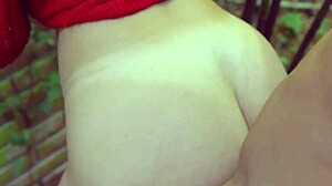 i sneak up on my stepsis in the garden and fuck her doggystyle uncensored