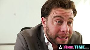 Noisy Jesse Pony Dominated by Boss Rough Assfucking Anal
