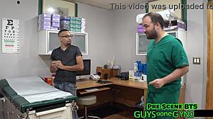 Oops, angel ramirez's prostate exam turns into flopping dick blooper at tampa uni gyno 😂 watch full guysgonegyno film!