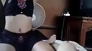 damn hot ass gets fucked hard on the bed by aunt