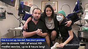 what happens when channy crossfire spreads for latex glove humiliation?