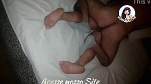 early morning wife cheats with 22cm cock while cuckold watches