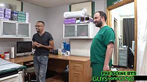 Oops, angel ramirez's prostate exam turns into flopping dick blooper at tampa uni gyno 😂 watch full guysgonegyno film!