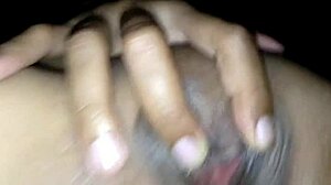 Shaved beauty screams in orgasm as guy creampies her tight wet pussy relentlessly