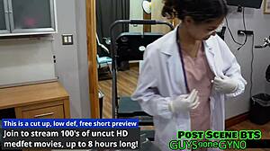 Oops, angel ramirez's prostate exam turns into flopping dick blooper at tampa uni gyno 😂 watch full guysgonegyno film!