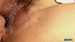 Horny mature ropes two guys for hard pounding!