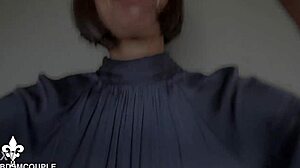 bdsm slave caged for birthday femdom anal toys and pussy orgasm torment