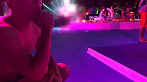 night pool goddess half-japanese beauty with perfect style gets pounded nonstop by pistoning cock