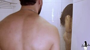 Hubby Spies Me Showering, Ignites My Lust, Fucks Me Rough Before I Finish!