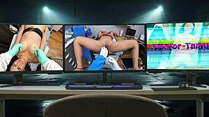 Dr Tampa Gives Mira Monroe Her First Gyno Exam Backstage