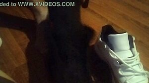 wanna get me some size 13 sneakers to worship these bare feet while i tease you barefoot?? 👟😈