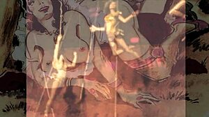 Vintage erotic art captures timeless sensual beauty