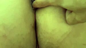hey, wanna see anal play with my horny bbw granny wife up close?