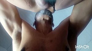 Futebol rolando lá fora e eu macetando lingerie anal aqui dentro amateur preview!