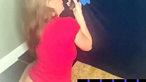 brandi takes a bbc stranger's load at her first glory hole to get impregnated