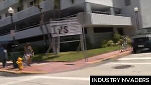 Roxy Love Deepthroats Big Black Cock in Limo Backseat Doggystyle Cumshot