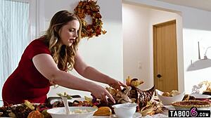 Will BBW Stepmom Codi Vore Stuff Black Stepson at Thanksgiving Dinner?