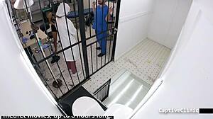 what happens when channy crossfire spreads for latex glove humiliation?