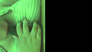 watch my big saggy tits get dildo titjob after sloppy blow