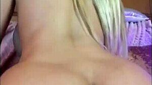 Blondie Fesser fingers and toys her oiled pussy in dirty home play compilation.