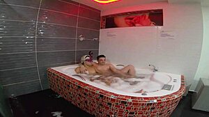 Single Venezuelan mom eats foreign cock raw jacuzzi cowgirl doggystyle in Medellin