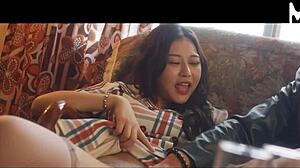 young bride bai jie swaps husbands in wild group fuck at wedding reception